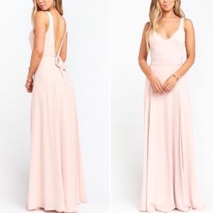 Show Me Your Mumu Jenn Maxi Dress in Dusty Pink Size S